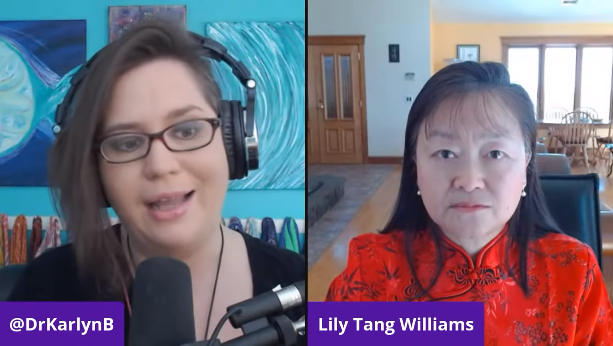 Lily Tang Williams interviewed by Karlyn Borysenko